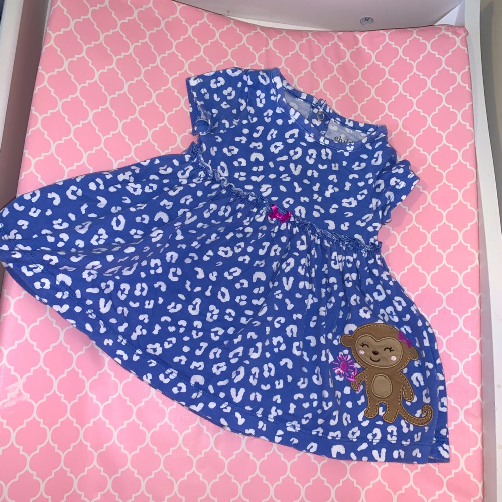 Leopard print monkey shirt